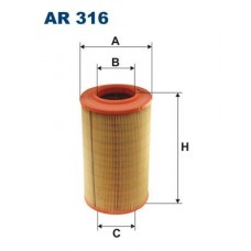 Фiльтр повiтряний FILTRON AR316