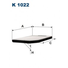 Фiльтр салону FILTRON K1022