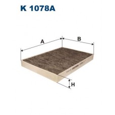 Фiльтр салону вугiльний FILTRON K1078A