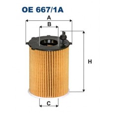 Фiльтр масляний FILTRON OE6671