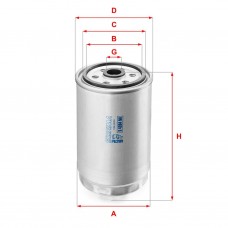 Фiльтр паливний SOFIMA S4394NR