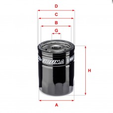 Фiльтр масляний SOFIMA S3530R