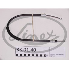 Трос ручного гальма заднiй, правий LINEX 330140