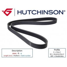 Ремiнь клиновий HUTCHINSON 2462K6