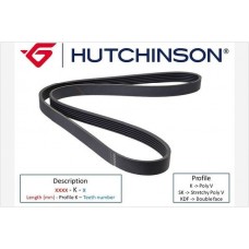 Ремiнь клиновий HUTCHINSON 735K4