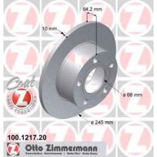 Гальмiвнi диски заднi ZIMMERMANN 100121720