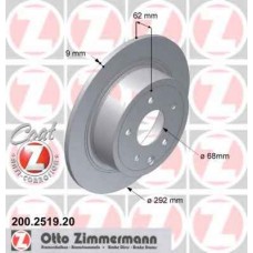 Гальмiвнi диски заднi ZIMMERMANN 200251920