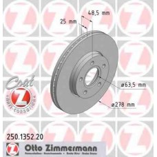 Гальмiвнi диски переднi ZIMMERMANN 250135220