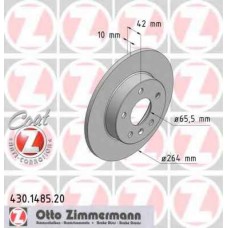 Гальмiвнi диски заднi ZIMMERMANN 430148520