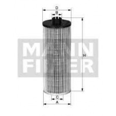 Фiльтр масляний MANN HU6122X
