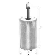 Фiльтр масляний MANN HU612X