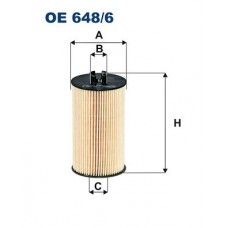 Фiльтр масляний FILTRON OE6486