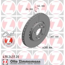 Гальмiвнi диски переднi ZIMMERMANN 470243720