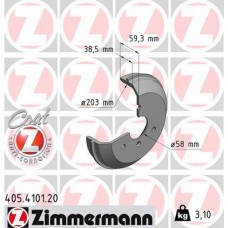 Гальмiвнi барабани заднi ZIMMERMANN 405410120