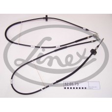 Трос ручного гальма 1680/1495/1495mm LINEX 320173