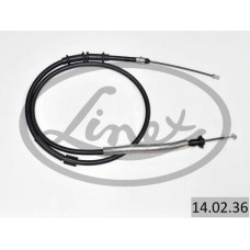 Трос ручного гальма LINEX 140236