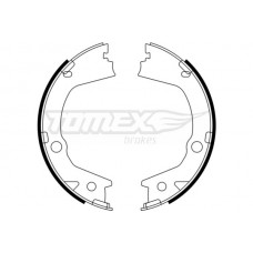 Гальмiвнi колодки барабаннi TOMEX 2316