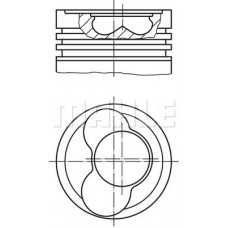 Поршень MAHLE 0305800