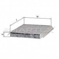 Фiльтр салону SMARTEX AC14037