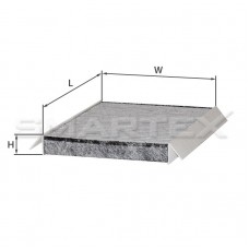 Фiльтр салону SMARTEX AC14037