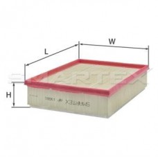 Фiльтр повiтряний з паролоном h=72mm SMARTEX AP13091