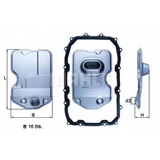 Гiдрофiльтр к-т MAHLE HX160KIT