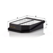 Фiльтр повiтряний MANN C2330
