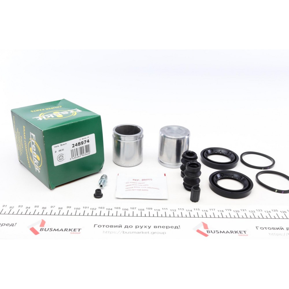 Ремкомплект супорта (переднього) Ford Transit 06- (d=48 мм) (+2 поршня) (Bosch)