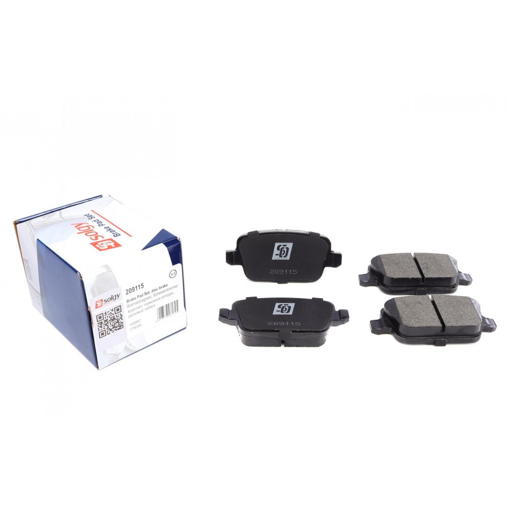 Колодки гальмівні (задні) Ford Kuga 08-/Mondeo IV 07-15 (TRW)