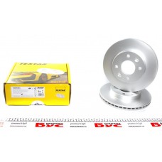 Диск гальмівний (передній) Renault Kangoo 1.2i/1.4i/1.9D 97-00 (238x20.1) (-ABS) PRO