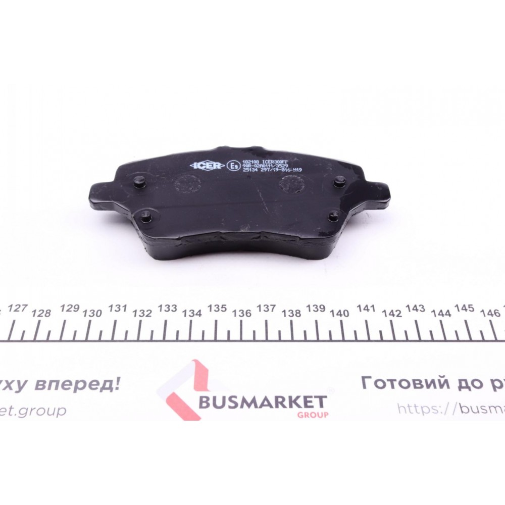 Колодки гальмівні (передні) Ford Transit Courier/Tourneo Courier 14-/Fiesta VI 08-/B-Max 12-