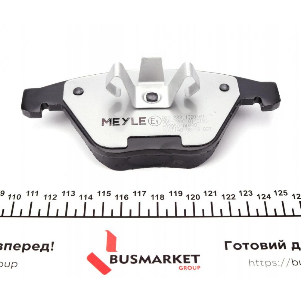 Колодки гальмівні (передні) BMW 3 (E90-E93) 05-