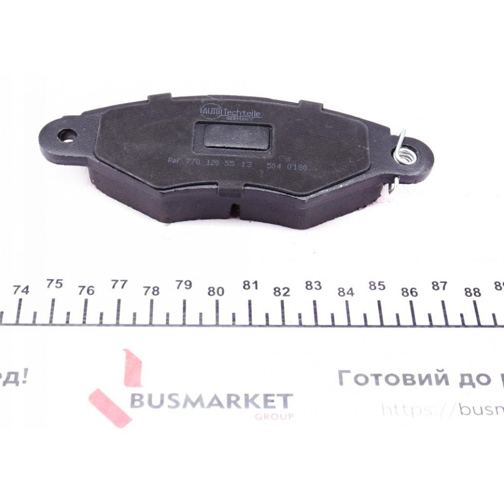 Колодки гальмівні (передні) Renault Kangoo 98- (Bosch)