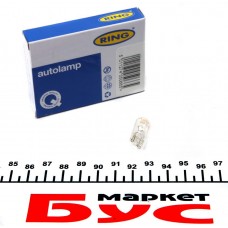 Автолампа W6W 12V 6W W2.1x9.5D (без цоколя)