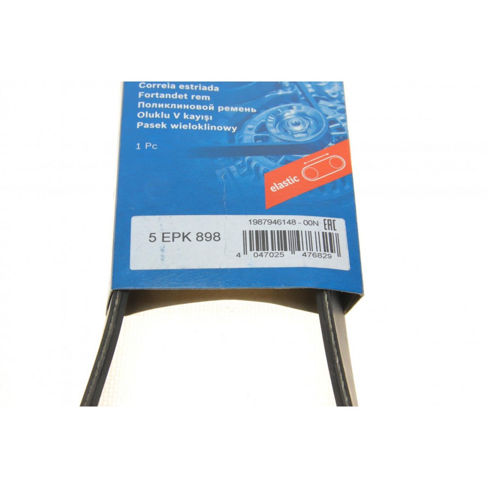 Ремінь генератора Hyndai i10/i20 1.2 08- (5PK898)