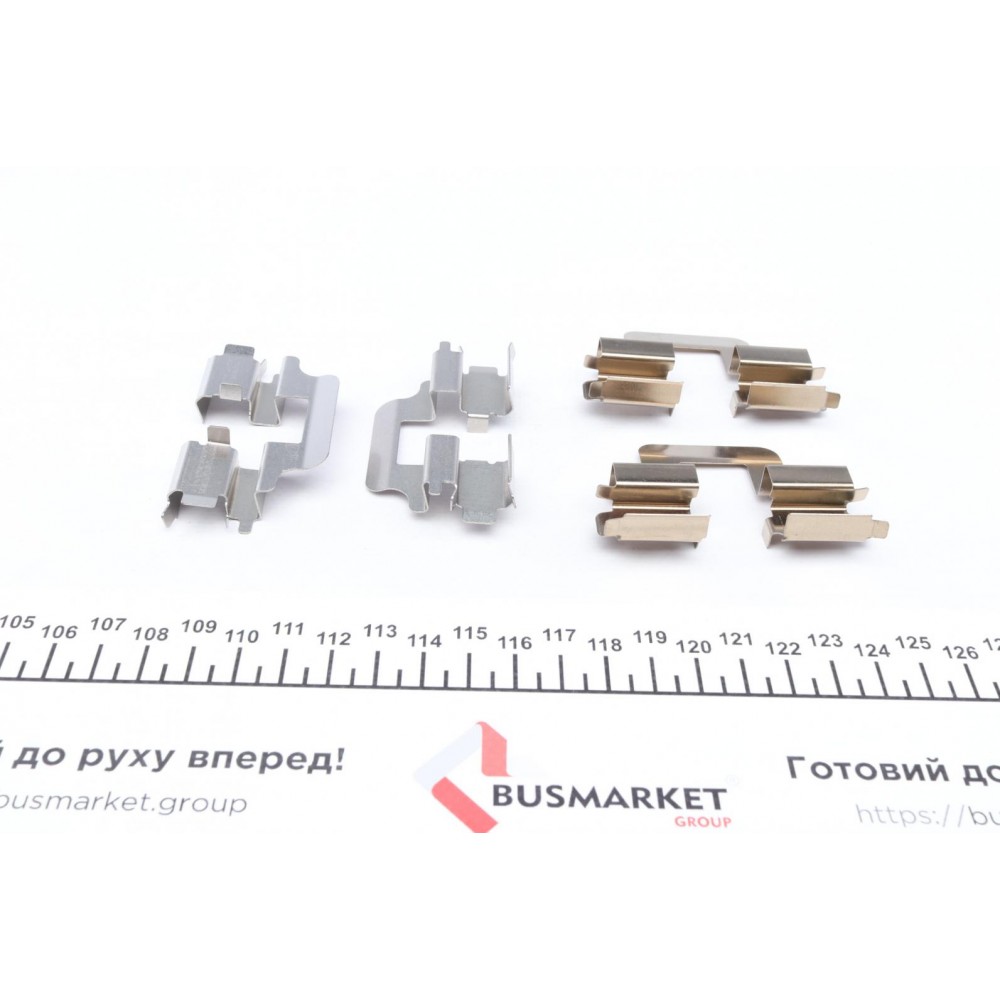 Планка супорта (заднього) прижимна (к-кт) Ford Galaxy/Mondeo IV/Volvo S60/V60 06- (Lucas)