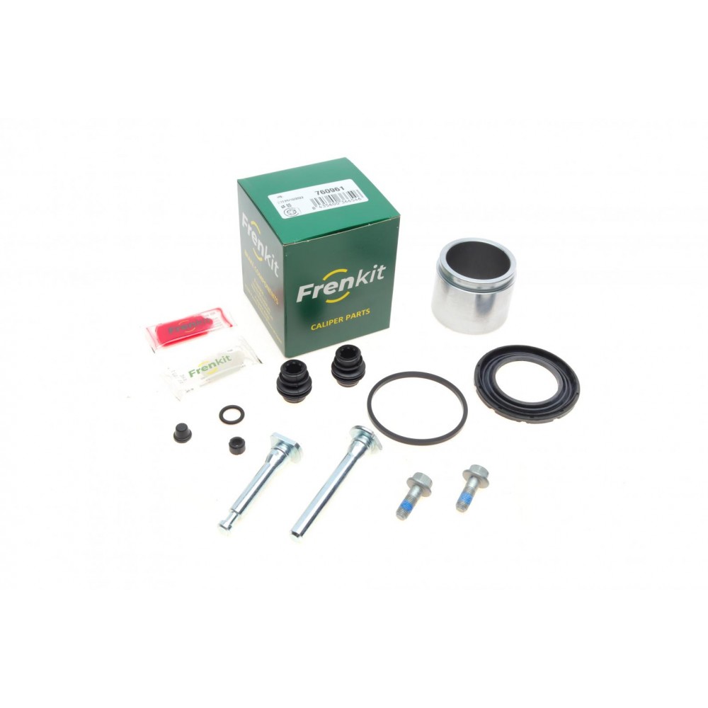 Ремкомплект супорта (переднього) Renault Megane IV/Scenic IV 17- (d=60mm) (+поршень) (Akebono) (+поршень/направляюча) SuperKit