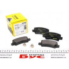 Колодки гальмівні (задні) Toyota Corolla 1.4-2.0D 00- (Lucas - Girling)
