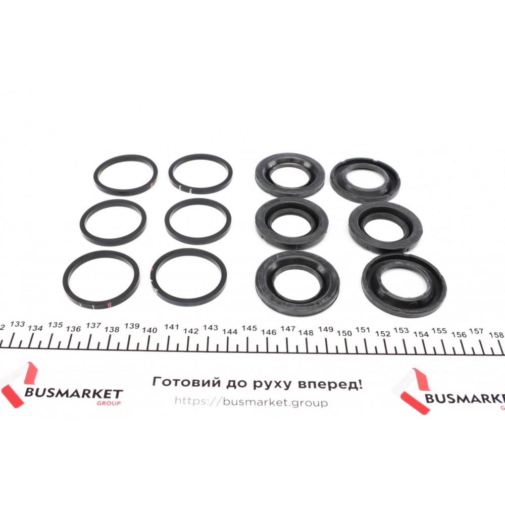 Ремкомплект супорта (переднього) Audi A7/A8 13- (d=34/36mm) (Brembo) (+6 поршнів)