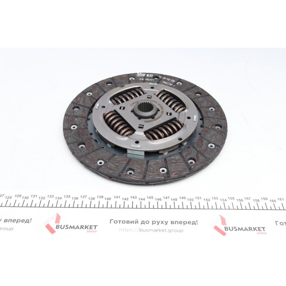 Демпфер + комплект зчеплення Audi A6/VW Passat 1.9 TDI 00-05 (+вижимний) d=240mm (z=23)