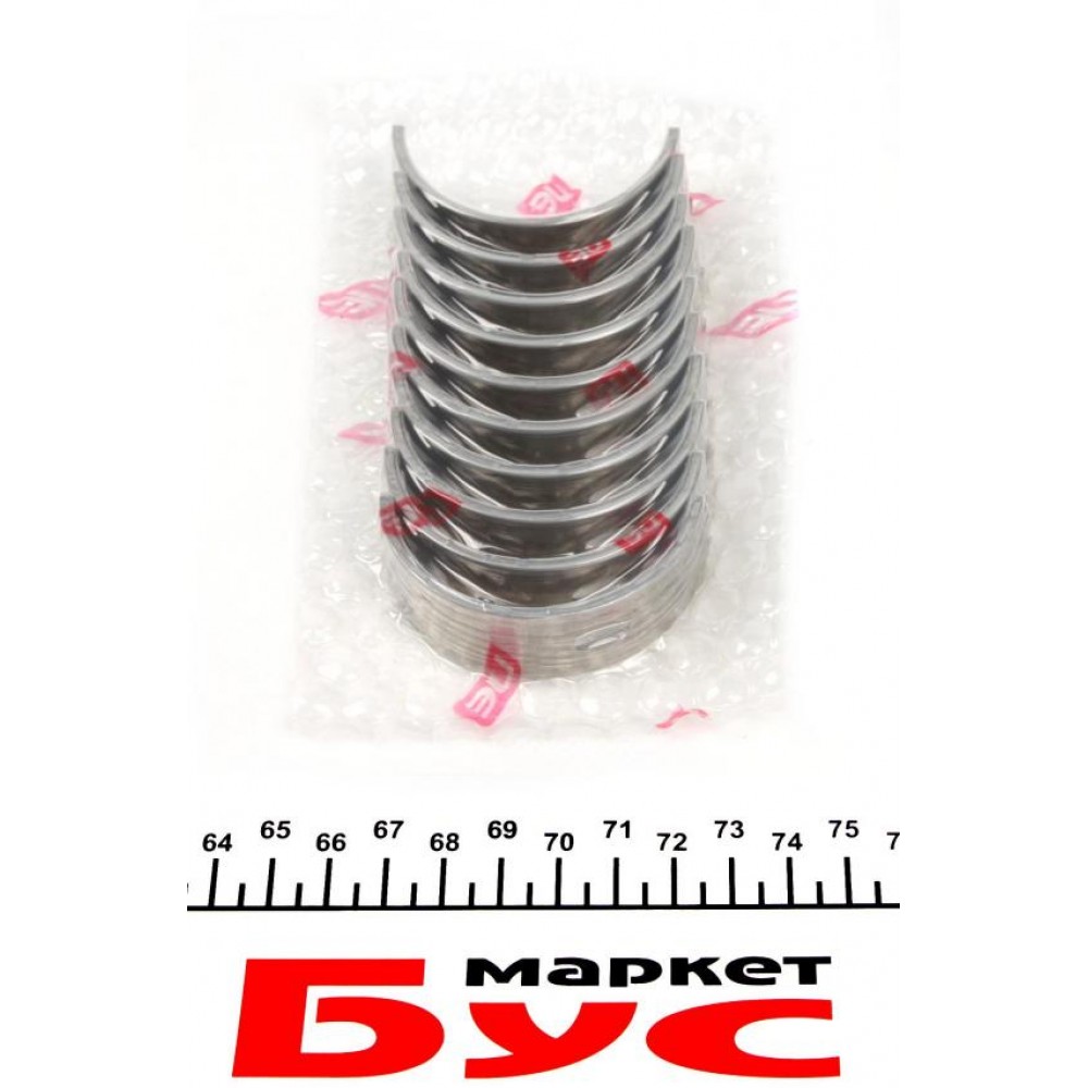 Вкладиші корінні Audi/VW 1.6/1.8/2.0 PN/RP/AAE/ABK/A (+0.25) = 6050132500