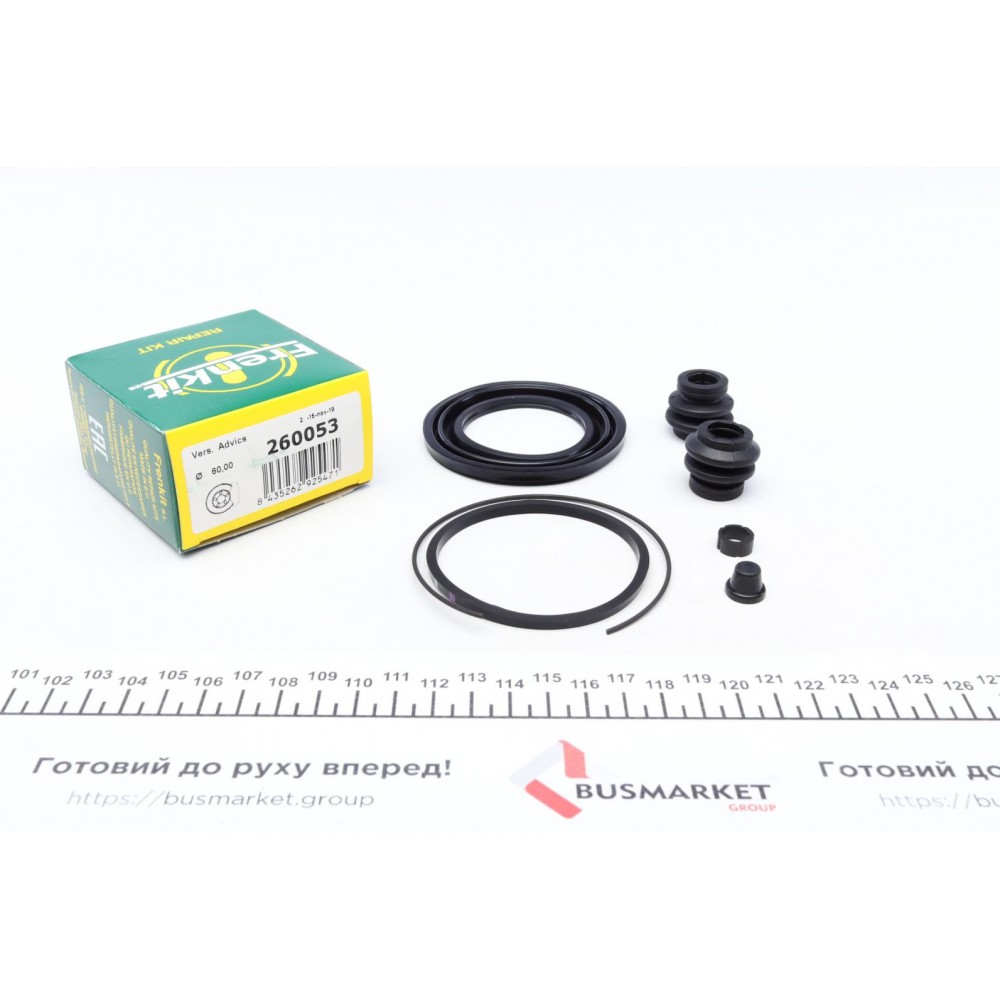 Ремкомплект супорта (переднього) Subaru Trezia/Toyota Auris 07- (d=60mm) (Advi)