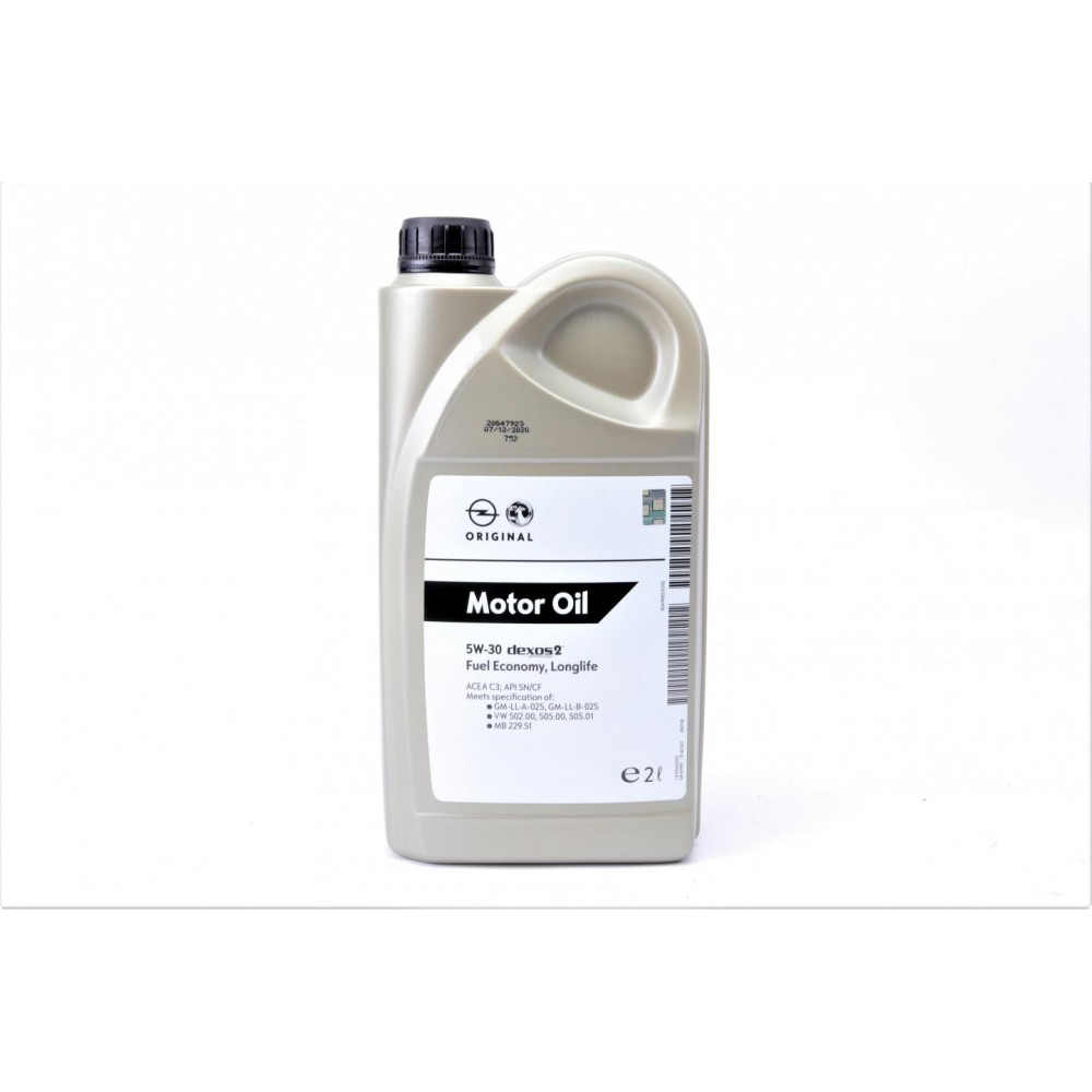 Олива 5W30 GM Dexos2 (2л)