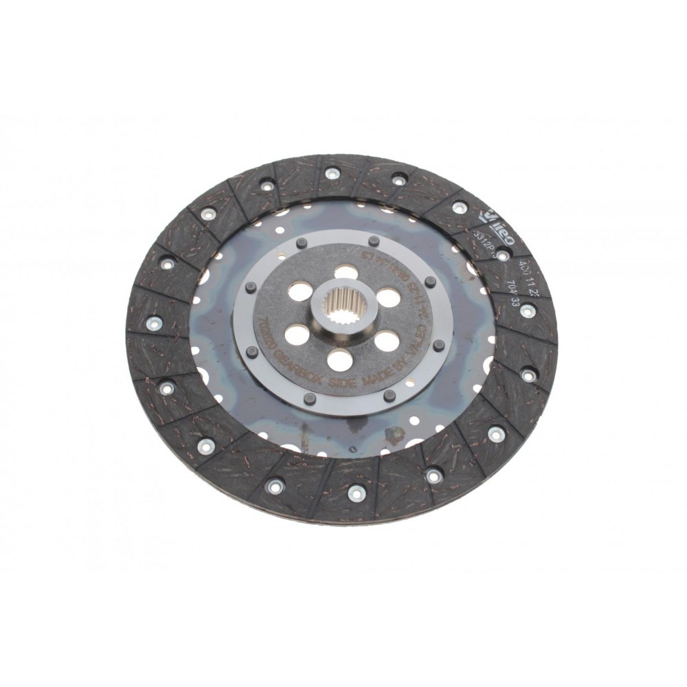 Демпфер + комплект зчеплення VW Caddy III 2.0 TDI 10-15, 62/81/103kw, CFHE,CFHF,CFHC,CLCB