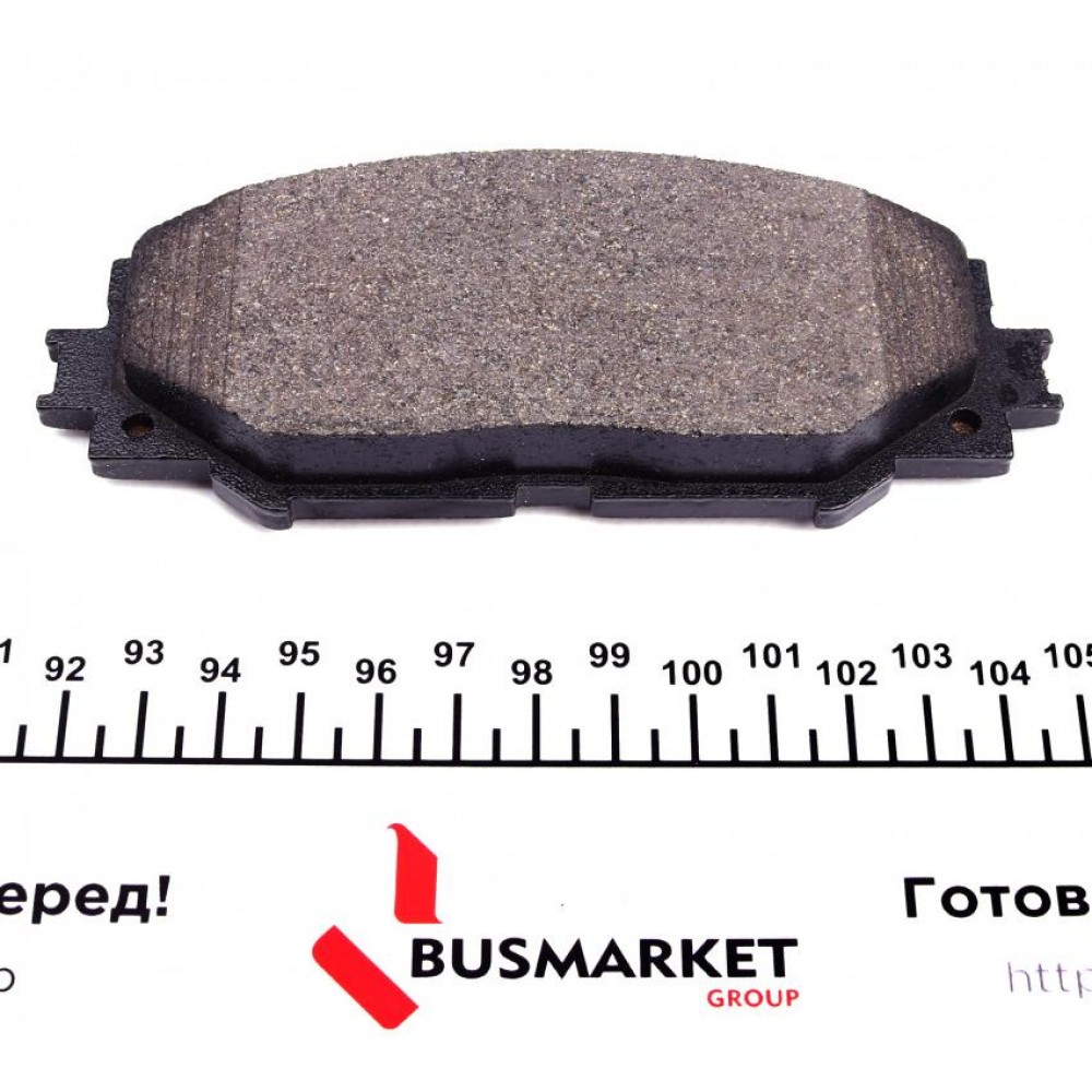 Колодки гальмівні (передні) Toyota RAV4 III 05-/Auris 06- (Akebono)