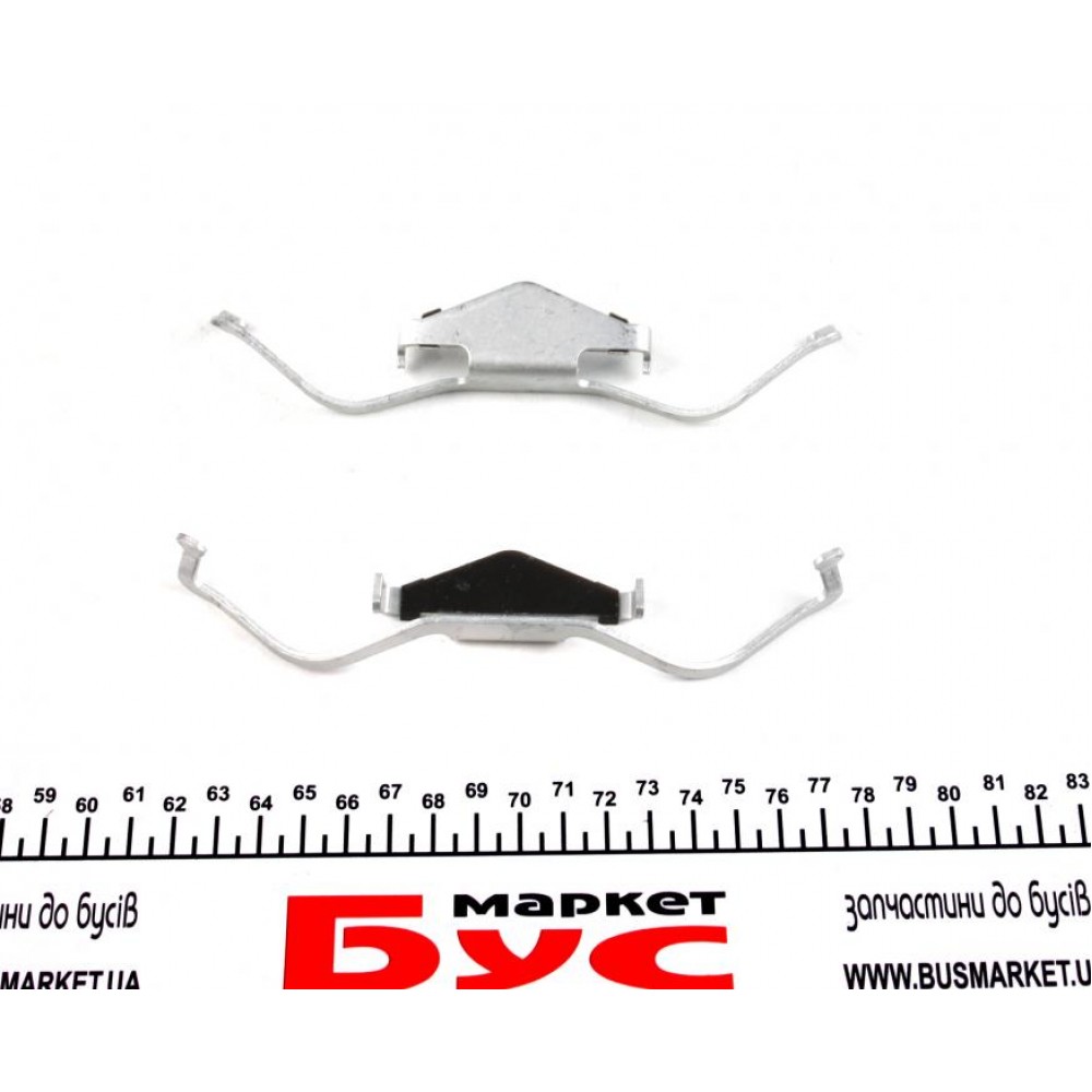 Планка супорта (переднього) прижимна (к-кт) Opel Vectra C 1.6-2.2DTI 02- (Ate)
