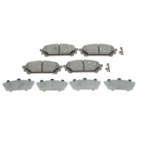 Колодки гальмівні (задні) Subaru Impreza 99-/Forester 02-12/Saab 9-2X 04-06