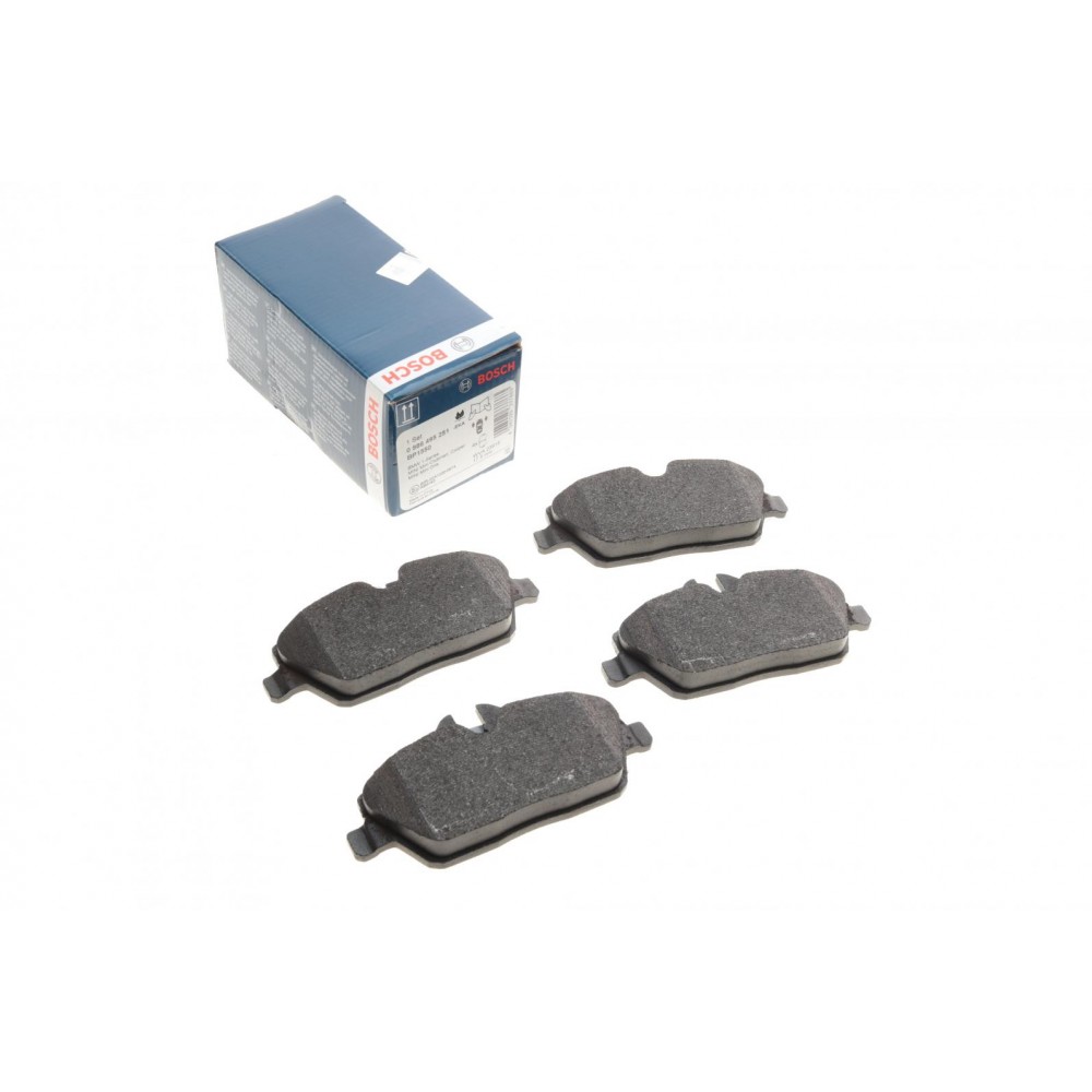 Колодки гальмівні (передні) BMW 1 (E81/E82/E87/E88) 04-13/2 (F45) 14-18
