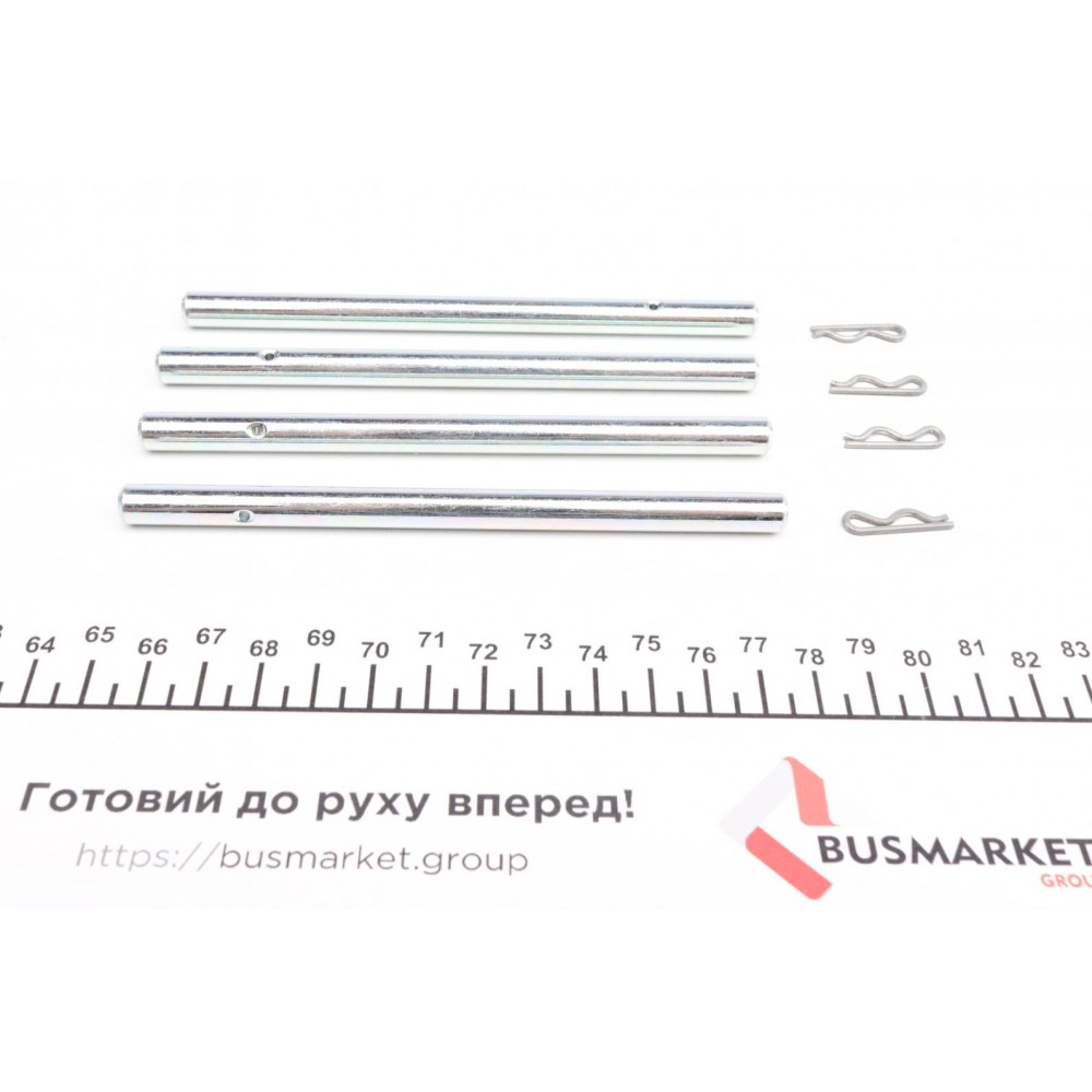 Планка супорта (переднього) прижимна (к-кт) Ford Transit/Iveco Daily IV 06-14