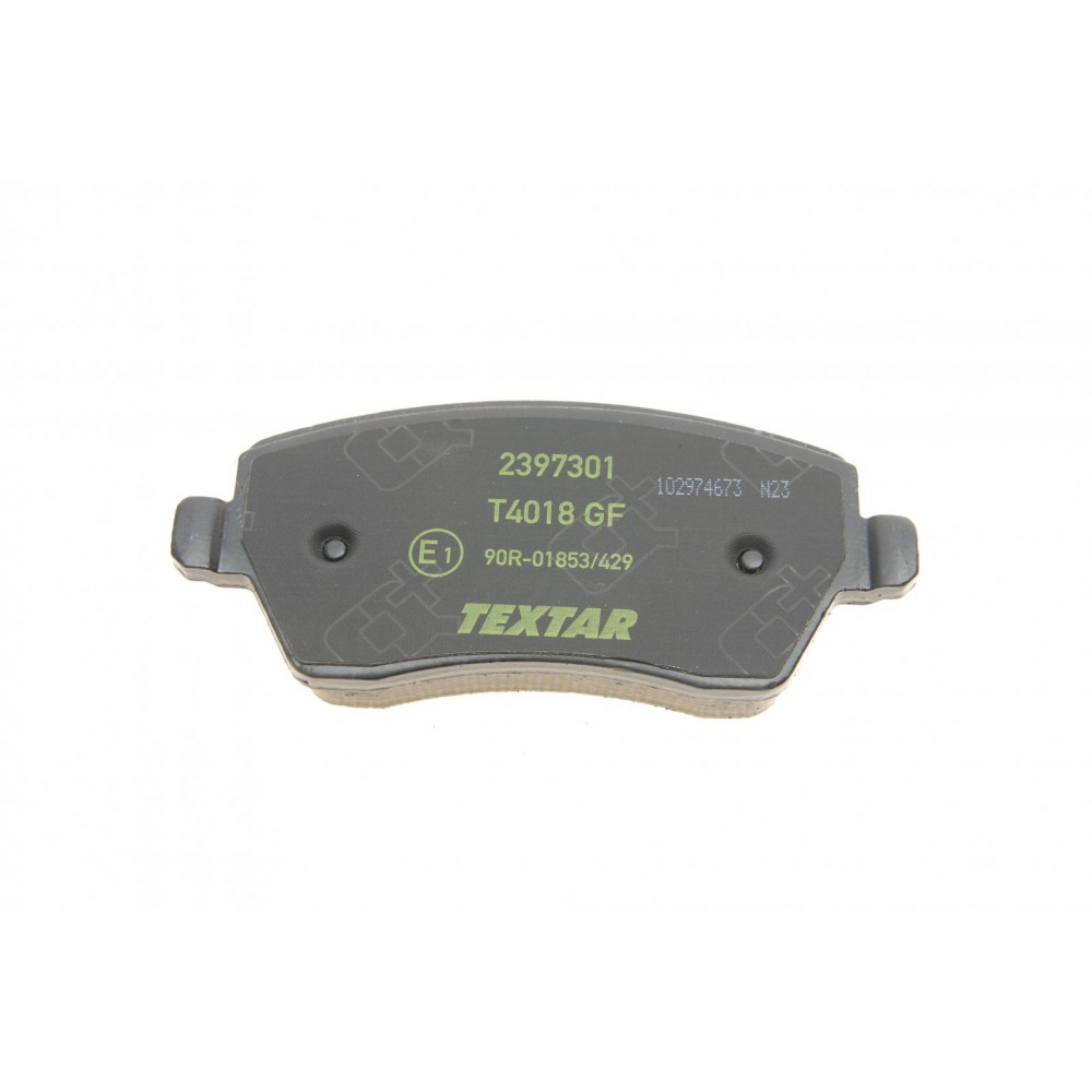 Колодки гальмівні (передні) Renault Kangoo 08-/Megane IV 15-/Zoe 12- (TRW) Q+